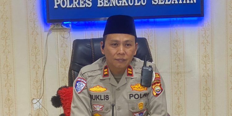 Kasatlantas Polres Bengkulu Selatan Pastikan Kesiapan Personel Amankan Nataru