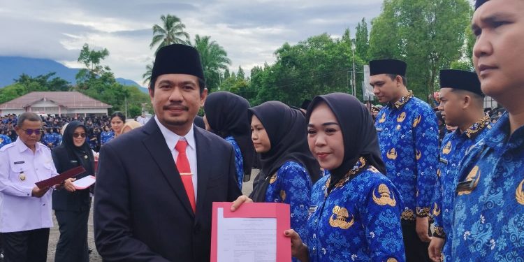 Penantian Panjang Berbuah Kepastian, 2.298 PPPK Paruh Waktu di Bengkulu Utara Resmi Dilantik