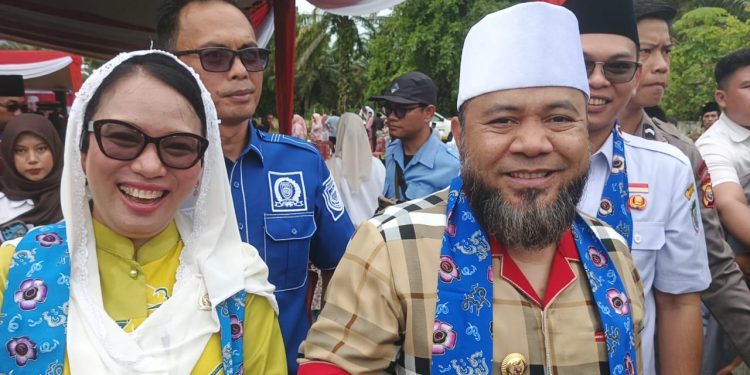 Jalan Pasar Ngalam Rampung, Gubernur Helmi Hasan Gelar Syukuran