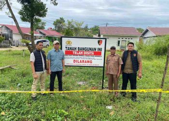 Dua Bidang Tanah Milik Tersangka Korupsi PDAM Kota Bengkulu Disita Penyidik