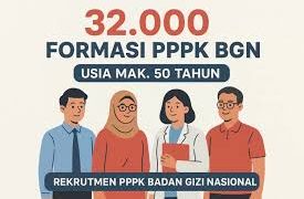 Aturan Besaran Gaji PPPK BGN 2025 per Golongan, Berapakah Kisarannya?