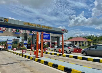 Pasca Tahun Baru 2026, Trafik Tol Bengkulu-Taba Penanjung Melonjak hingga 132 Persen