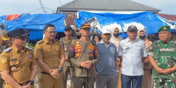 Pedagang Pasar Ampera Ditertibkan, Area Bahu Jalan Disulap Jadi Parkir