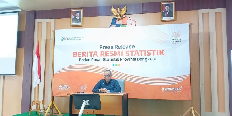 Harga Pangan Naik, Inflasi Bengkulu Desember 2025 Capai 2,77 Persen