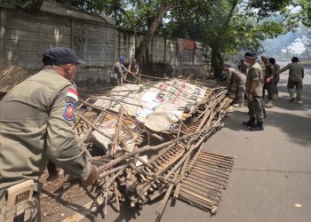 36 Warung ‘Kopi Pangku’ di Betungan Dibongkar, Diduga Tempat Prostitusi