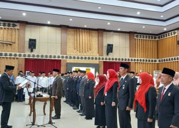 Ini Daftar 14 Pejabat Eselon II dilingkup Pemprov Bengkulu hasil Lelang Dilantik Difinitif