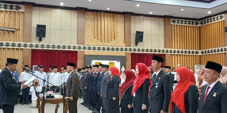 Ini Daftar 14 Pejabat Eselon II dilingkup Pemprov Bengkulu hasil Lelang Dilantik Difinitif