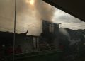 Rumah Warga Pengantungan Kota Bengkulu Terbakar, Diduga Konsleting Listrik
