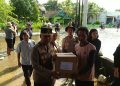 Kapolda Bengkulu Tinjau Lokasi Banjir di Tanjung Jaya, Salurkan Bantuan Sembako