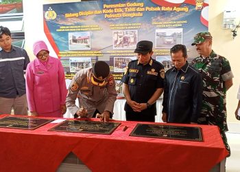 Kapolresta Bengkulu Resmikan Tiga Gedung Baru untuk Tingkatkan Pelayanan Kepolisian