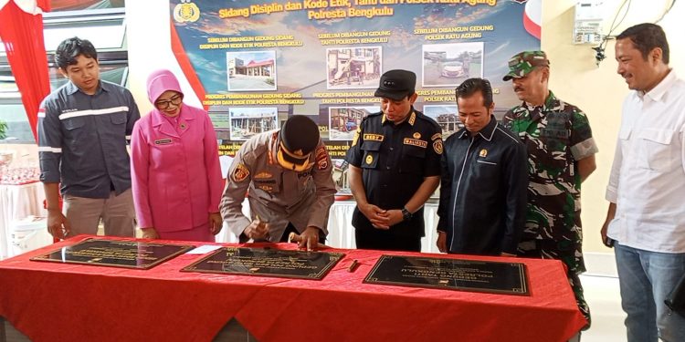 Kapolresta Bengkulu Resmikan Tiga Gedung Baru untuk Tingkatkan Pelayanan Kepolisian