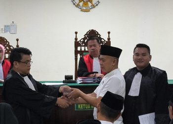 Kembalikan Kerugian Negara, Terdakwa Kasus Korupsi Perjadin DPRD Bengkulu Minta Bebas