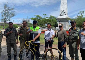 Tunaikan Nazar, Kasmedi Bersepeda dari Kepahiang ke Kota Tua Bengkulu
