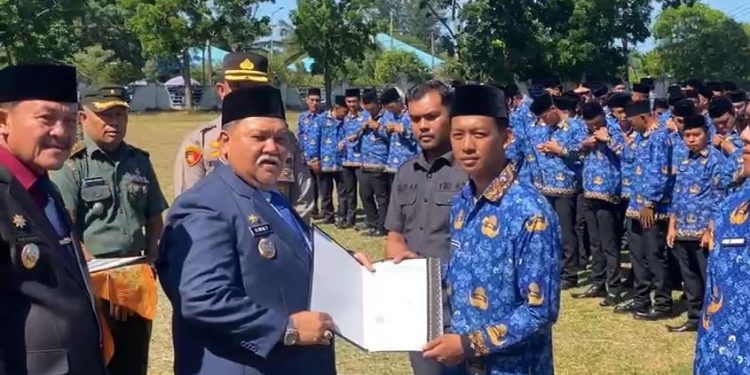 1.187 PPPK Paruh Waktu Bengkulu Selatan Resmi Dilantik, Bupati: Kinerja Harus Lebih Maksimal