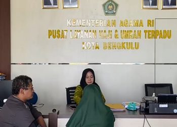 1.089 Calon Jamaah Haji Kota Bengkulu Telah Melunasi BPIH, Pelunasan Tahap II Dibuka hingga 9 Januari