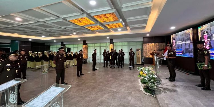 Kajati Bengkulu Melantik 2 Kajari dan 2 Asisten, Ini Daftar Namanya