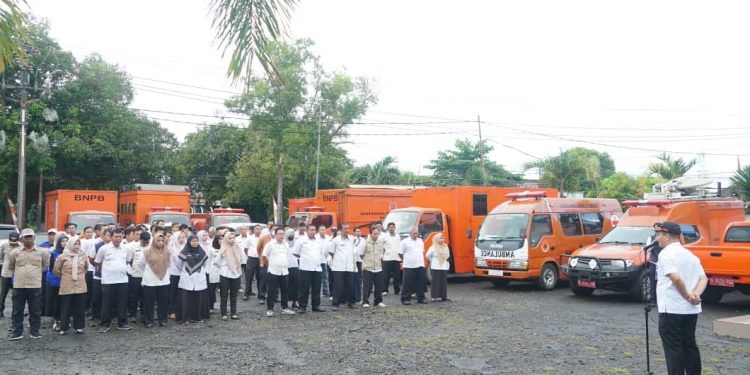 Hadapi Cuaca Ekstrem Awal Tahun, Pemprov Bengkulu Instruksikan BPBD dan Alat Berat Siaga