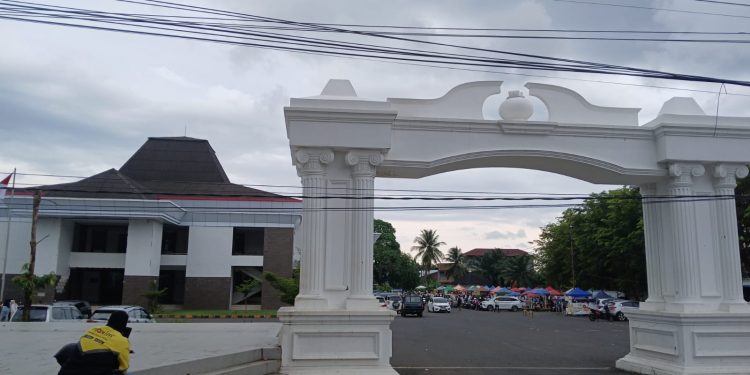 Parkir Gedung Balai Buntar Resmi Dikelola Koperasi Griya Merah Putih