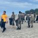 Pemprov Bengkulu Bersama Sejumlah Istansi Bahu-Membahu Bersihkan Pantai Panjang