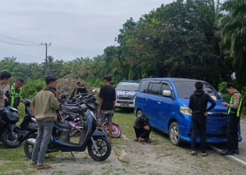 Amankan 9 Motor, Satlantas Polres Bengkulu Selatan Beri Efek Jera Pelaku Balap Liar