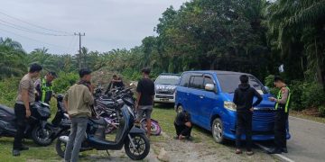 Amankan 9 Motor, Satlantas Polres Bengkulu Selatan Beri Efek Jera Pelaku Balap Liar