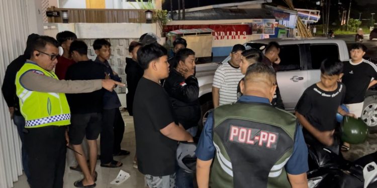 Tertibkan Knalpot Brong dan Balap Liar, Polresta Bengkulu Amankan Puluhan Motor di Belungguk Poin hingga Pantai Panjang