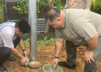 Dana Rp900 Juta Turun, 55 PJU Siap Terpasang di Tebat Gelumpai