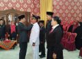 Rotasi Jabatan Digelar, Pemkab Bengkulu Utara Lantik 85 Pejabat Baru