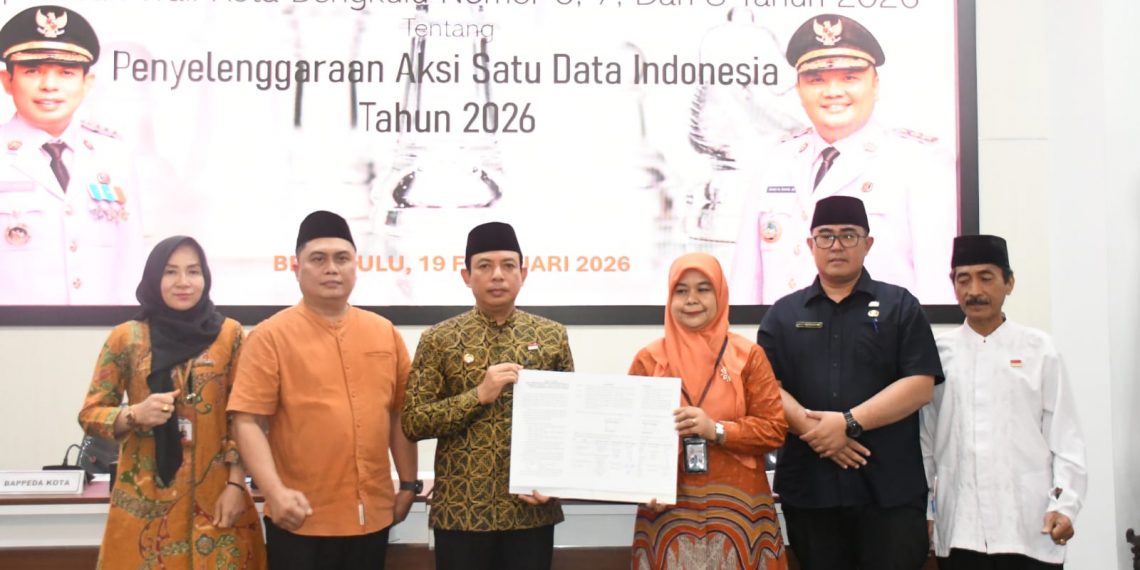 Pastikan Data Pembangunan Valid, Pemkot Bengkulu Gelar Sosialisasi Satu Data Indonesia 2026