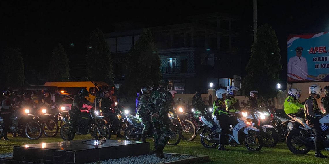 Amankan Malam Ramadan, 250 Personel Gabungan Gelar Patroli Skala Besar
