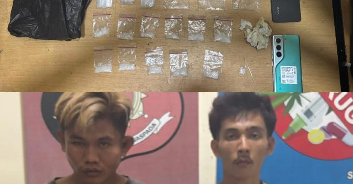 Bawa Belasan Paket Sabu, Dua Pemuda Asal Sumsel Diciduk Polisi di Jalur Lintas Kepahiang