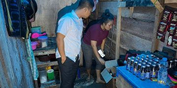 Operasi Pekat Nala I 2026, Polsek Semidang Alas Maras Tertibkan Warem dan Sita 63 Botol Miras