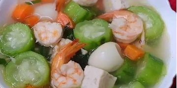 Resep Sup Oyong Udang Telur Puyuh: Cara Masak Kuah Bening Segar dan Sehat