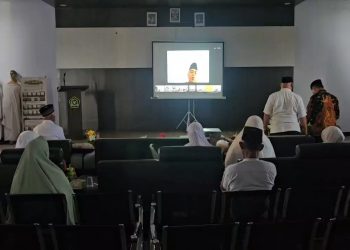 Minim Peserta, 9 CJH Bengkulu Tengah Ikut Manasik Gabungan Secara Virtual