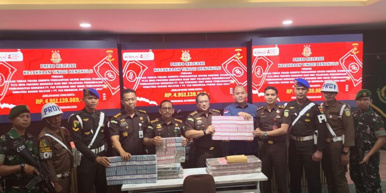 Kejati Bengkulu Sita Rp4,95 Miliar Terkait Kasus Korupsi SKU PLTA Musi