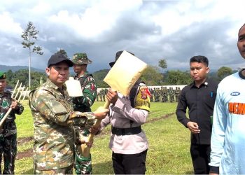 TMMD Resmi Dibuka, Sinergi TNI, Polri, dan Warga Dorong Pembangunan Desa Seguring