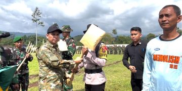 TMMD Resmi Dibuka, Sinergi TNI, Polri, dan Warga Dorong Pembangunan Desa Seguring
