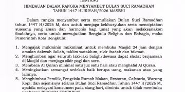 Terbitkan Surat Edaran, Walikota Imbau Masjid Buka 24 Jam, Rumah Makan Tak Layani Pembeli Disiang Hari