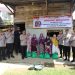 Program Bedah Rumah ke-69, Kapolda Bengkulu Pimpin Peletakan Batu Pertama Rumah Warga di Kota Bengkulu