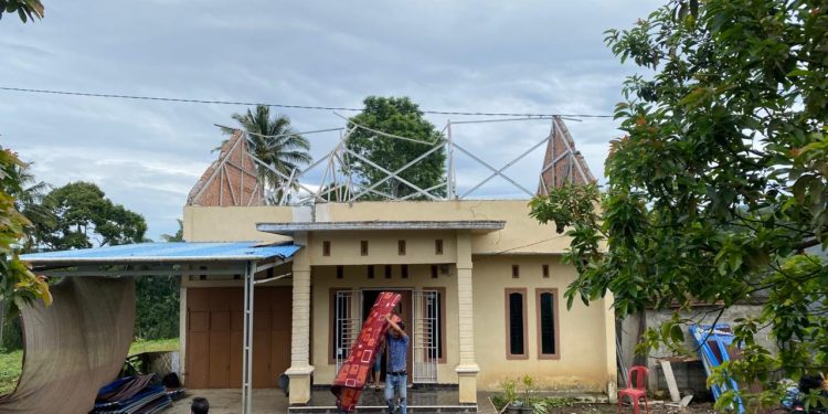 Badai Hantam Wilayah Kepahiang, Rumah hingga Fasilitas RSUD Rusak Parah