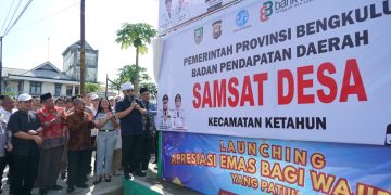 Upaya Pemprov Bengkulu Tingkatkan PAD, Gubernur Helmi Hasan Kembali Luncurkan Samsat Desa