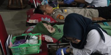 Sambut HUT ke-80 Korem 041/Gamas, Kodim Seluma Kumpulkan 207 Kantong Darah