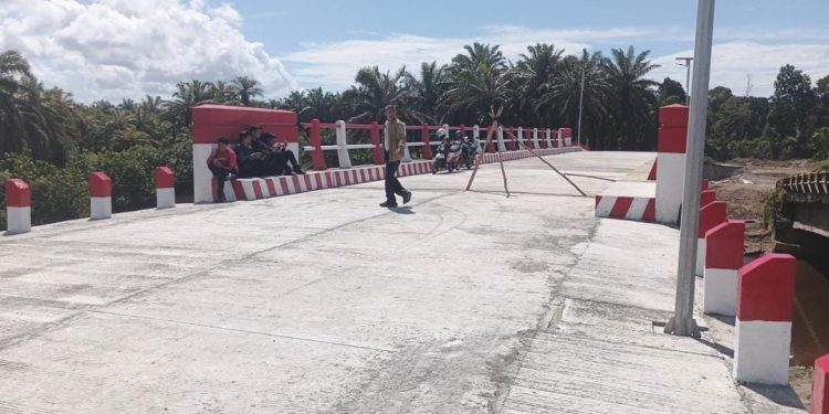 Melihat Kokohnya Jembatan Matan di Seluma, Warga: Pak Helmi Hasan Bangun Sesuai Aspirasi Kami