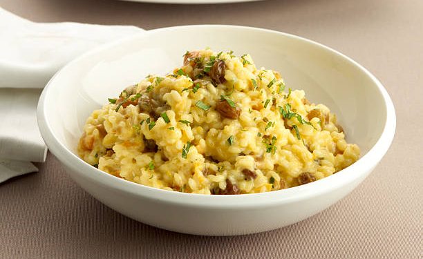 Risotto Pedas Krimi: Hidangan Perpaduan Italia Tetap Selera Nusantara