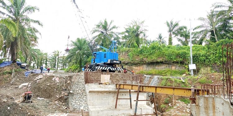 Belum Rampung, Jembatan Sekunyit Kecil Tak Difungsikan saat Mudik Lebaran 1447 H
