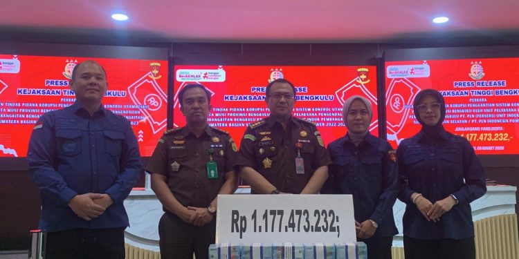 Kasus Korupsi PLTA Musi: Direktur PT Truba Engineering Kembalikan Rp1,1 Miliar ke Negara