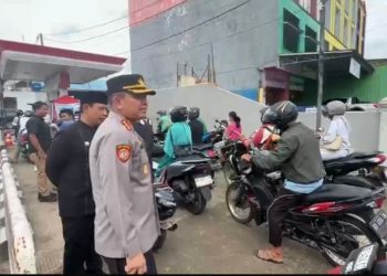 Jelang Lebaran Pemkot dan Polresta Bengkulu Cek SPBU, Pastikan Stok BBM Tetap Aman