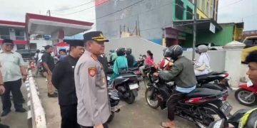 Jelang Lebaran Pemkot dan Polresta Bengkulu Cek SPBU, Pastikan Stok BBM Tetap Aman